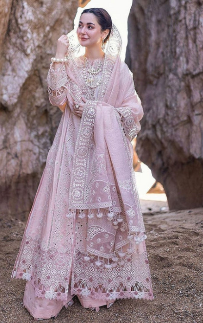 Embroidered Lawn Unstitched 3PC Set | RF1037