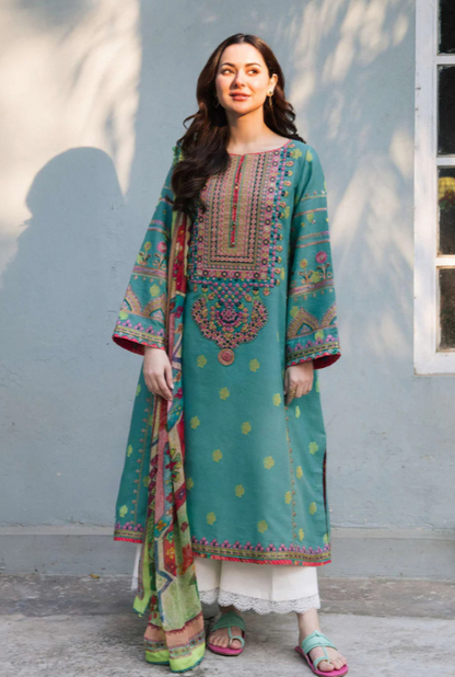 Embroidered Lawn Unstitched 3PC Set | FS1413