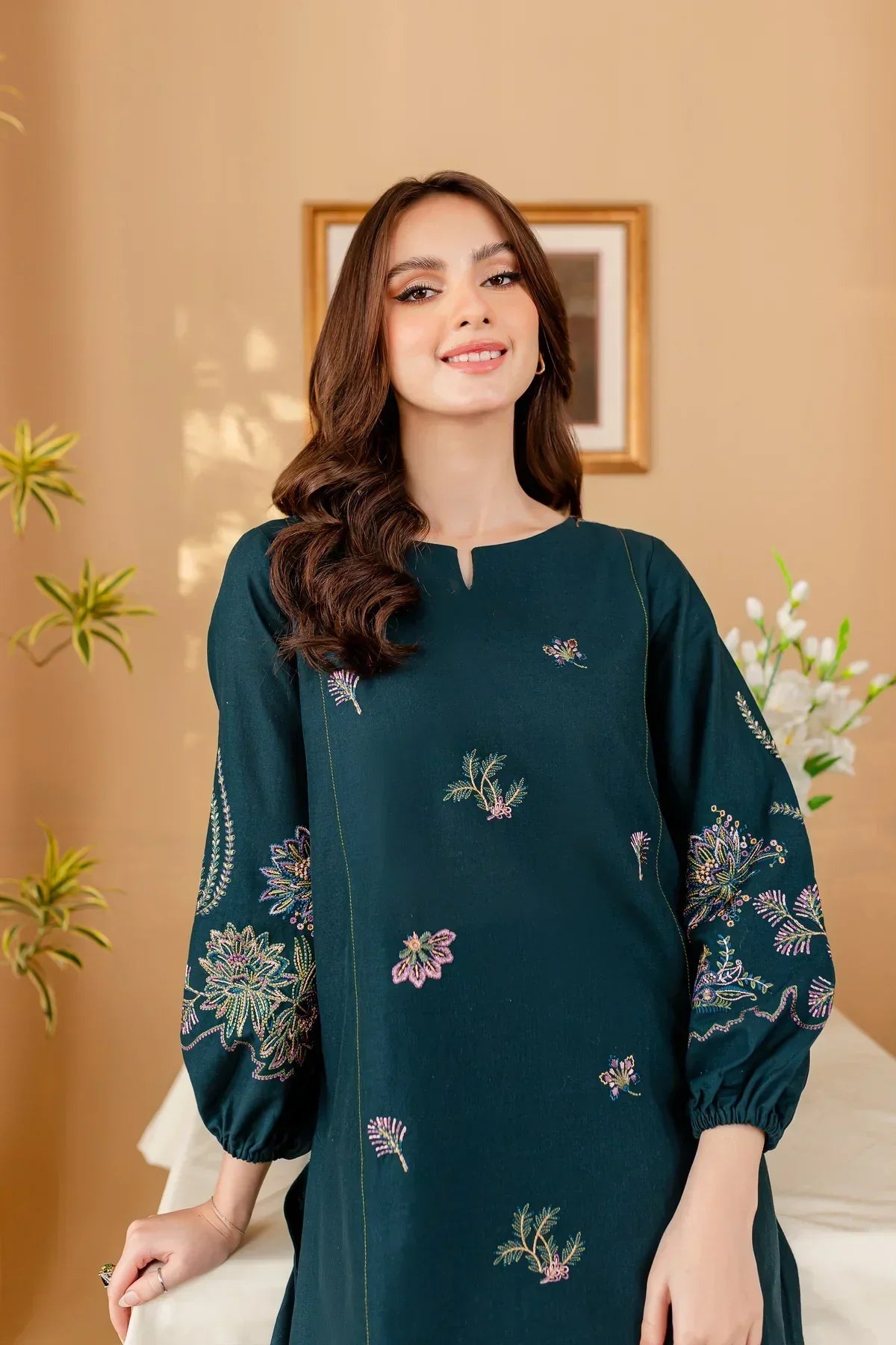 Embroidered Lawn 2PC Set-FS7109