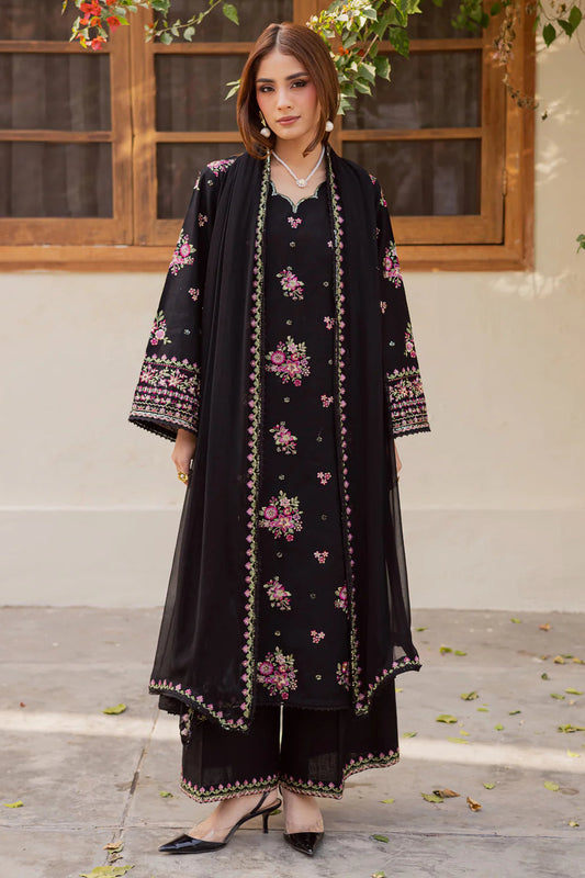 Embroidered Lawn Unstitched 3PC Set | AM7119