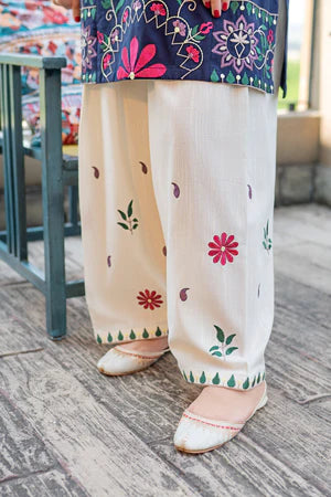 Embroidered Lawn Unstitched 2PC Set | RJ7124