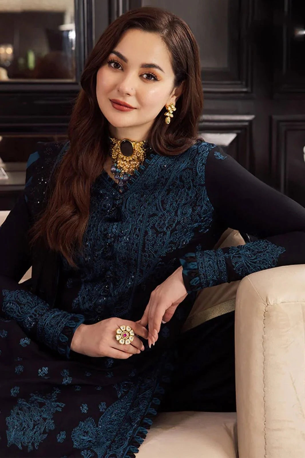 Embroidered Lawn Unstitched 3PC Set | MM1237