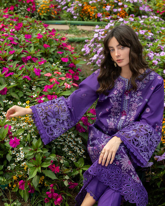 Embroidered Lawn Unstitched 3PC Set | RJ7116