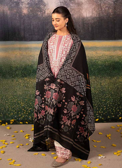 Embroidered Dhanak Unstitched 2PC Set | FS3015