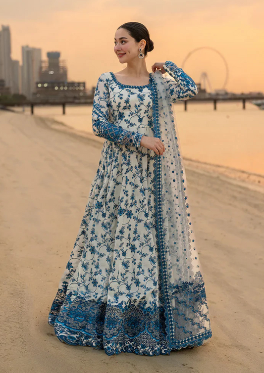Embroidered Lawn Unstitched 3PC Set |RJ7130