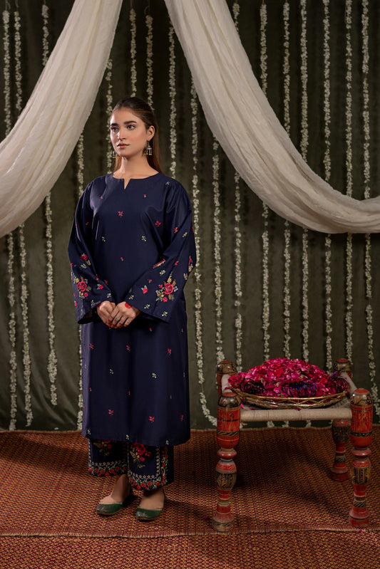 Embroidered Lawn Unstitched 2PC Set | MM1265
