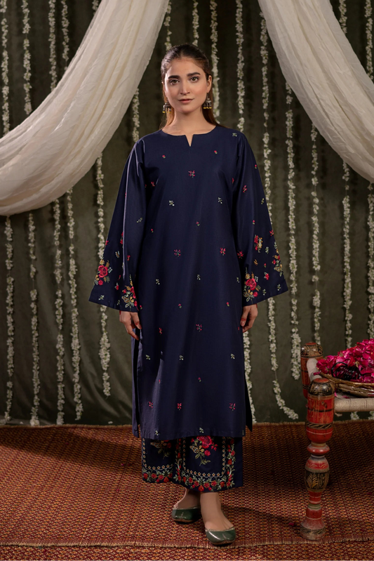 Embroidered Lawn Unstitched 2PC Set | MM1265