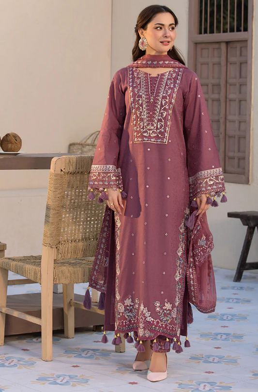 Embroidered Lawn Unstitched 3PC Set | FS1415