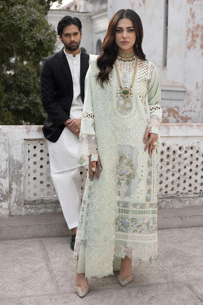 Embroidered Lawn Unstitched 3PC Set | FS7049