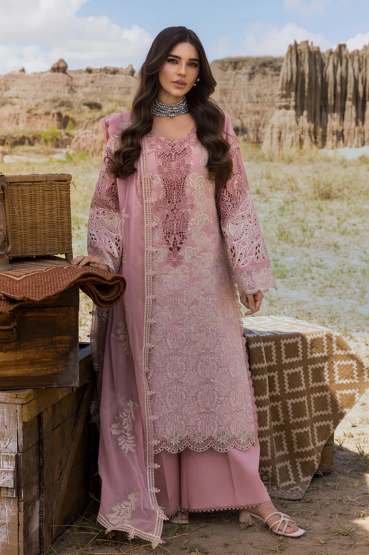 Embroidered Lawn Unstitched 3PC Set | FS7028