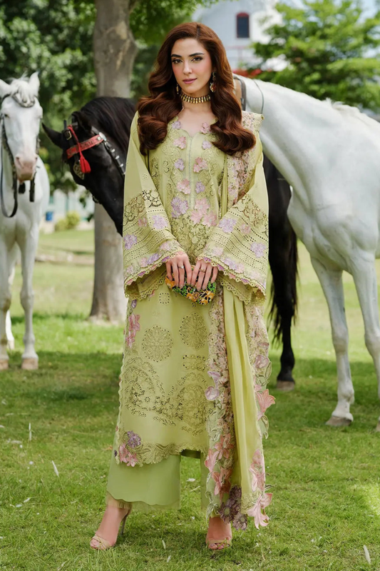 Embroidered Lawn Unstitched 3PC Set | FS7031