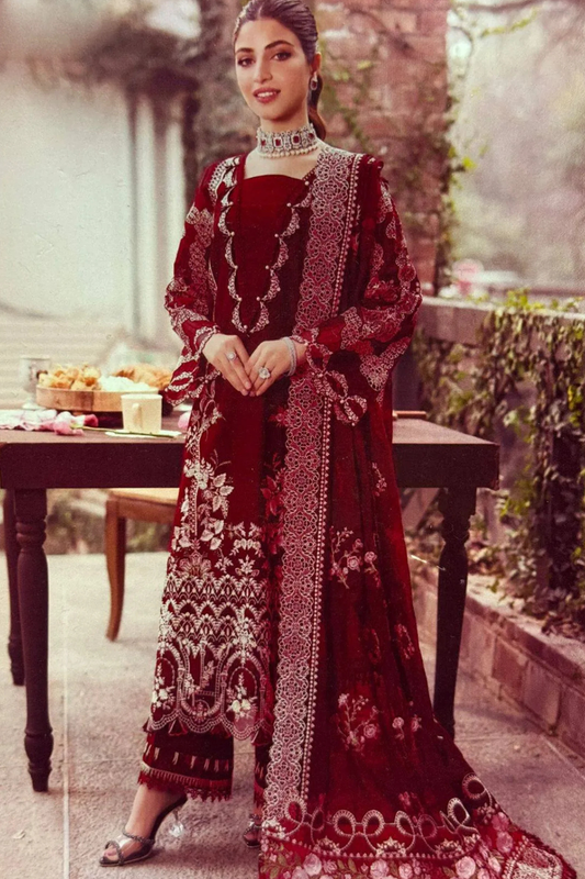Embroidered Lawn Unstitched 3PC Set | FS7067