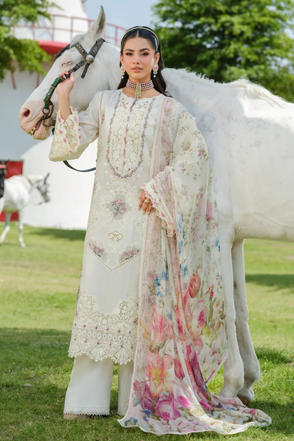 Embroidered Lawn Unstitched 3PC Set | FS7033