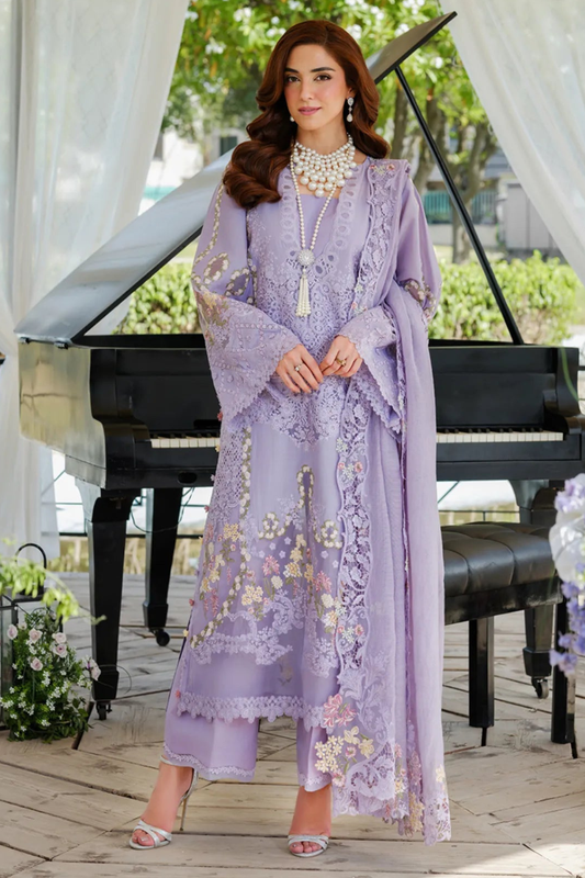 Embroidered Lawn Unstitched 3PC Set | FS7034
