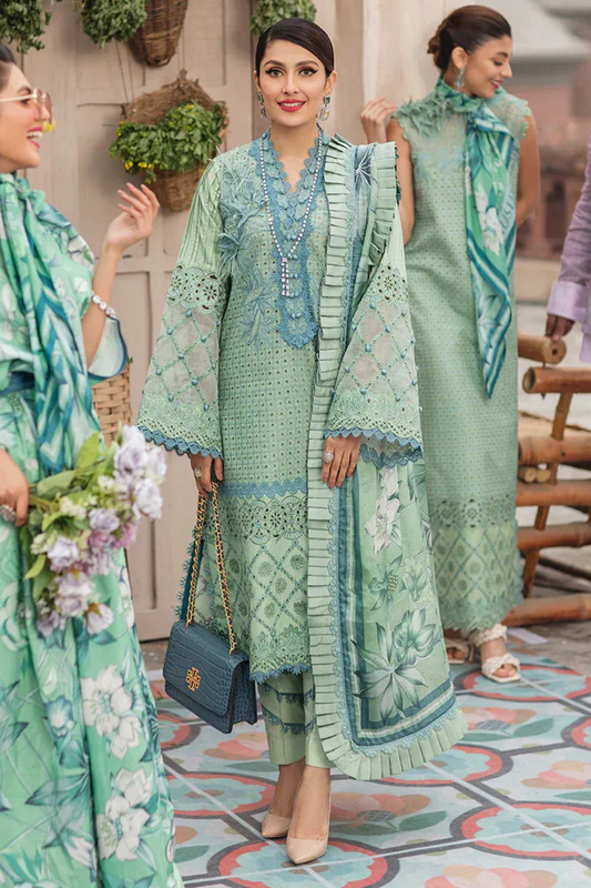 Embroidered Lawn Unstitched 3PC Set | FS7070