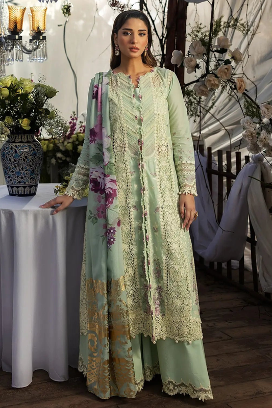 Embroidered Lawn Unstitched 3PC Set | FS7038