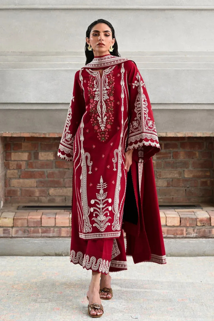 Embroidered Lawn Unstitched 3PC Set | FS7071