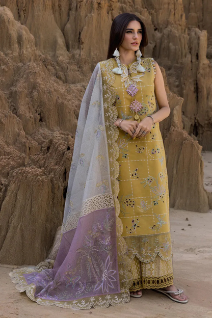 Embroidered Lawn Unstitched 3PC Set | FS7073