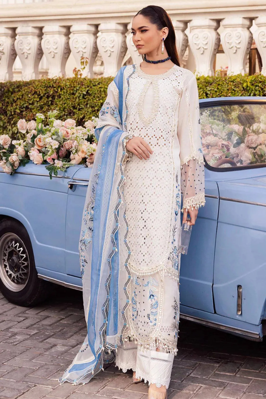 Embroidered Lawn Unstitched 3PC Set | FS7078