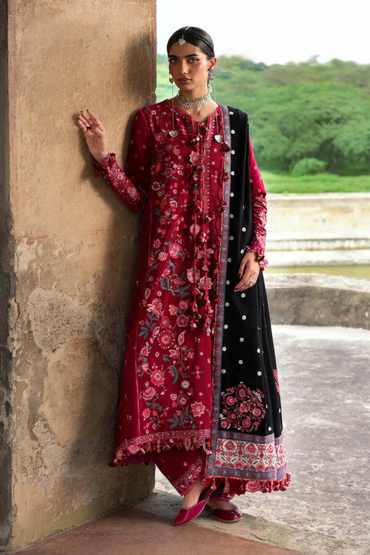 Embroidered Lawn Unstitched 3PC Set | FS7079