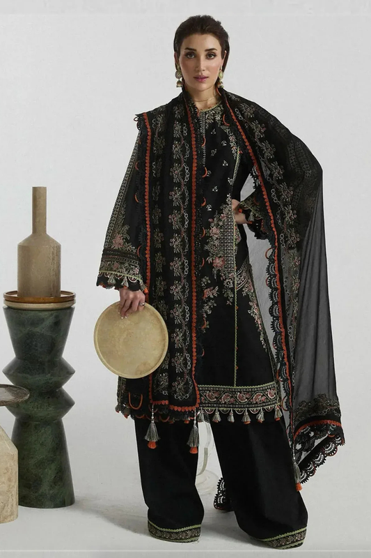 Embroidered Lawn Unstitched 3PC Set | FS7082