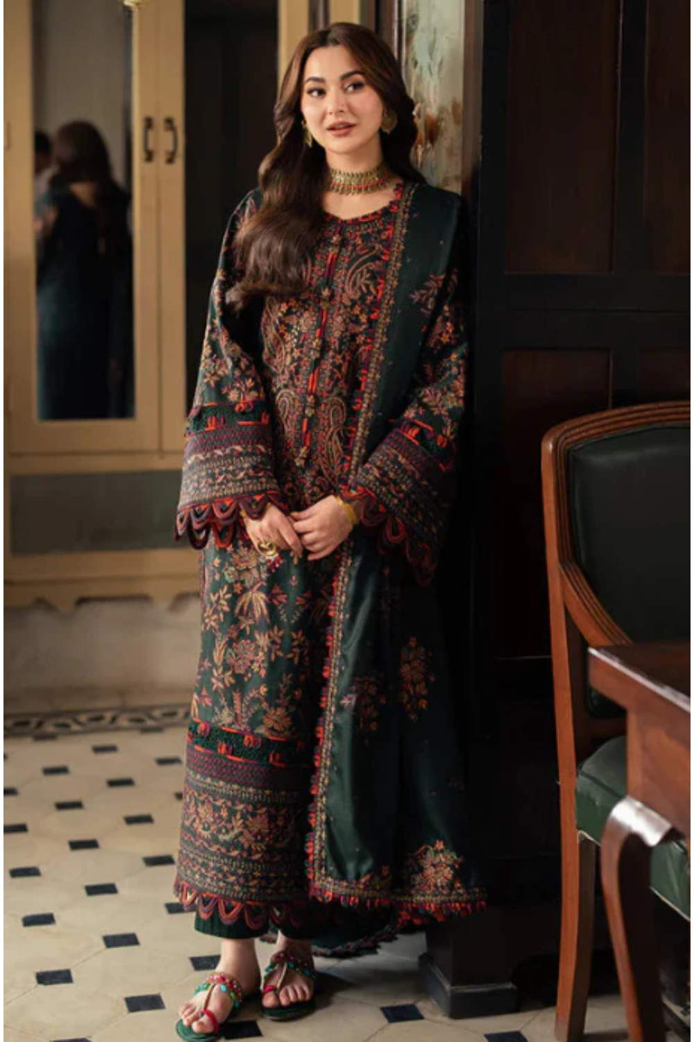Embroidered Lawn Unstitched 3PC Set | FS1414