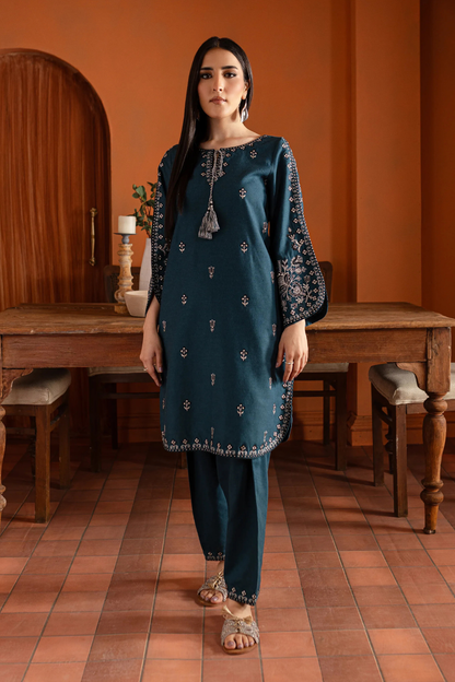 Embroidered Lawn Unstitched 2PC Set | FS7044