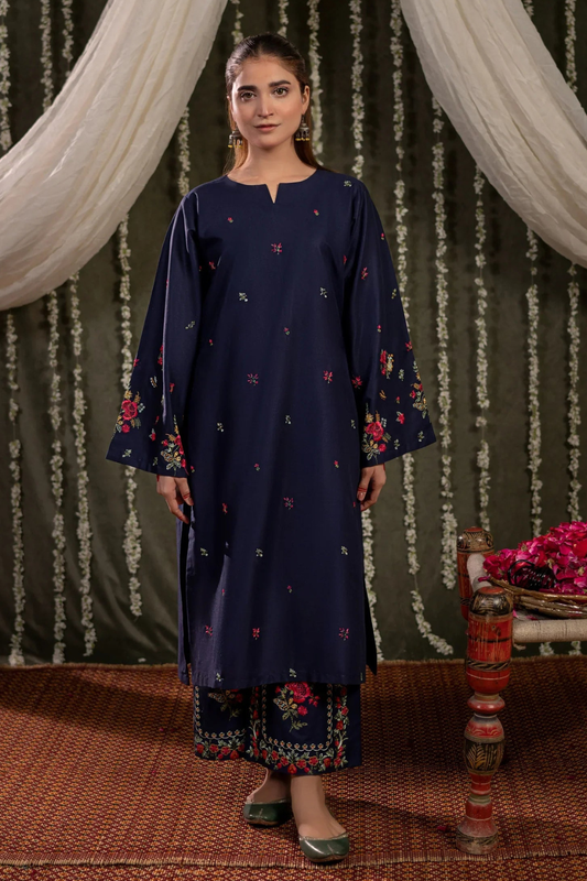 Embroidered Lawn Unstitched 2PC Set | FS7046