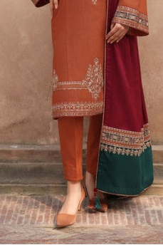 Embroidered Lawn Unstitched 3PC Set | MM1235