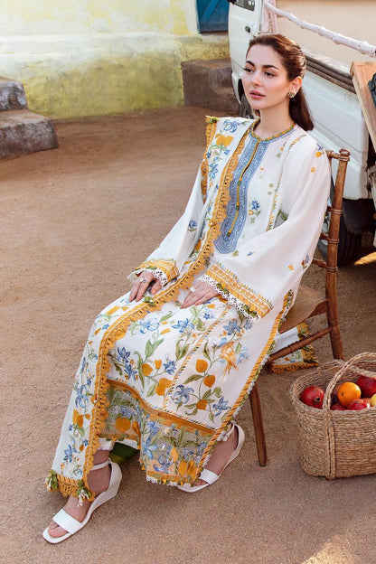 Embroidered Lawn Unstitched 3PC Set | FS7100