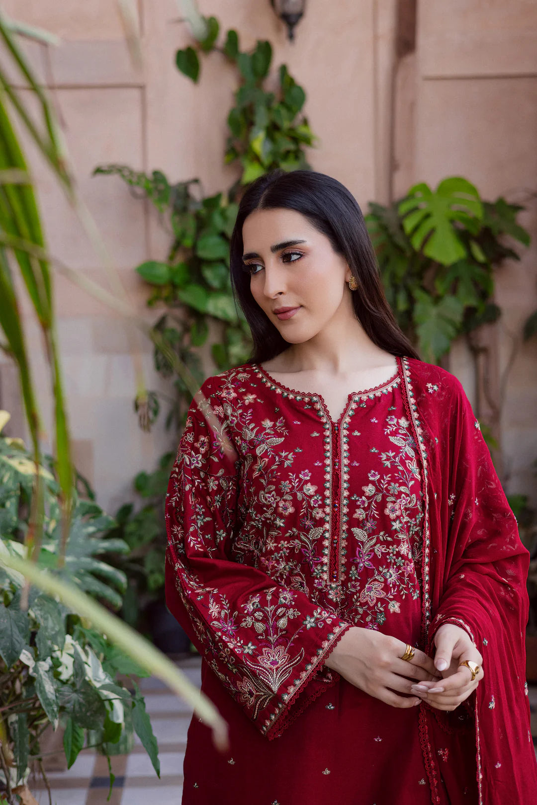Embroidered Lawn Unstitched 3PC Set | AM7121