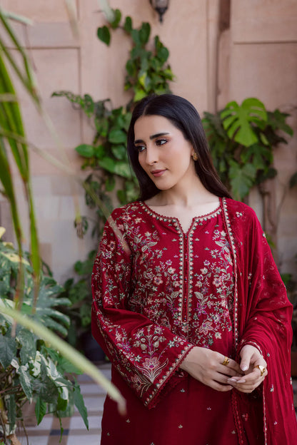 Embroidered Lawn Unstitched 3PC Set | AM7121