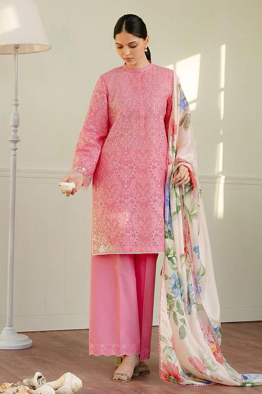 Embroidered Lawn Unstitched 3PC Set | MM1259