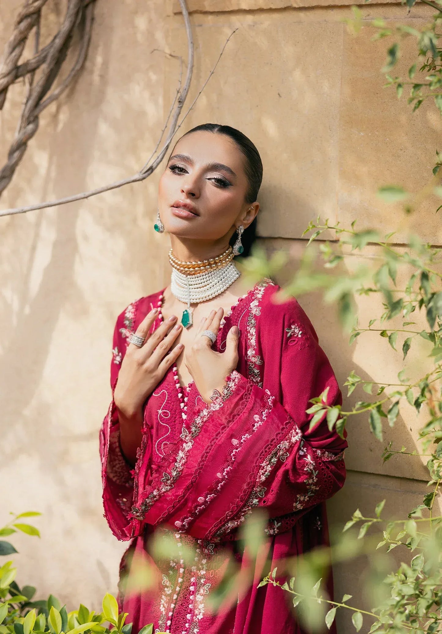 Embroidered Lawn Unstitched 3PC Set | FS7092