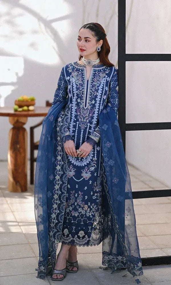 Embroidered Lawn Unstitched 3PC Set | FS7097