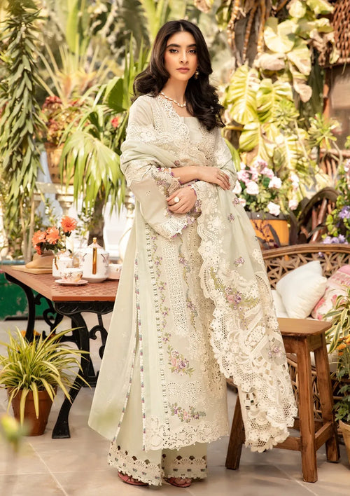 Embroidered Cutwork Lawn Unstitched 3PC | FS7039