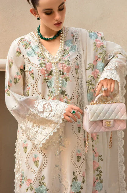 Embroidered Lawn Unstitched 3PC Set | FS7053