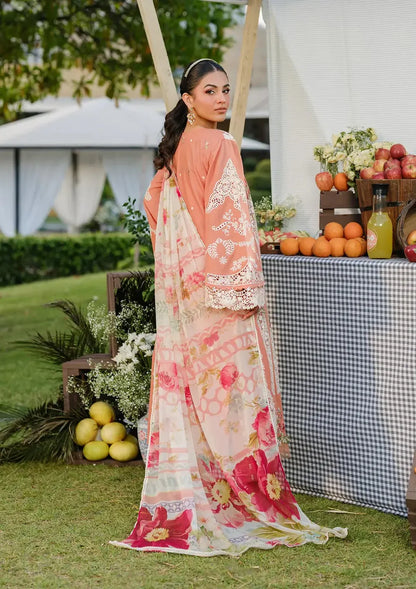 Embroidered Lawn Unstitched 3PC Set | FS7035