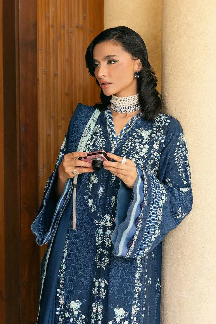 Embroidered Lawn Unstitched 3PC Set | FS7081