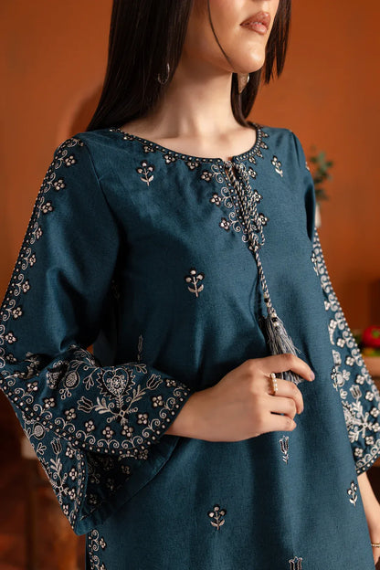 Embroidered Lawn Unstitched 2PC Set | FS7044