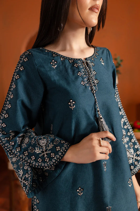 Embroidered Lawn Unstitched 2PC Set | FS7044