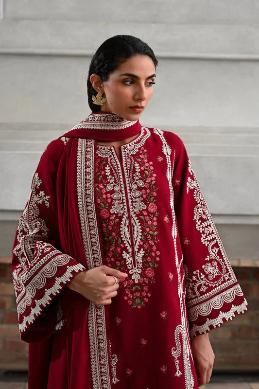 Embroidered Lawn Unstitched 3PC Set | FS7071