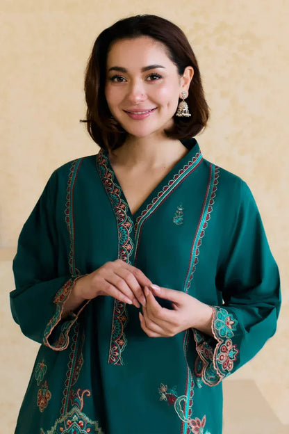 Embroidered Lawn Unstitched 2PC Set | FS7076