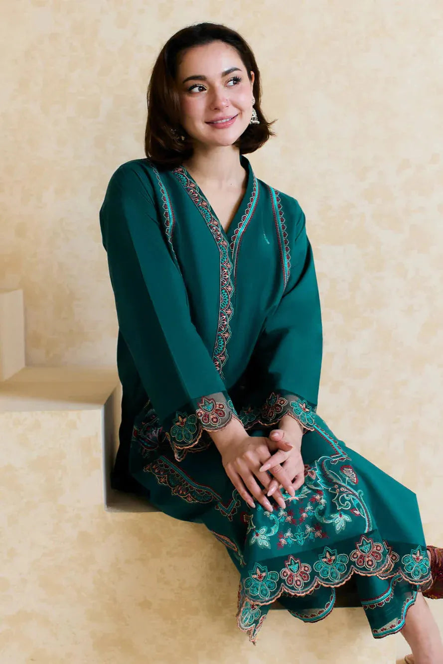 Embroidered Lawn Unstitched 2PC Set | FS7076