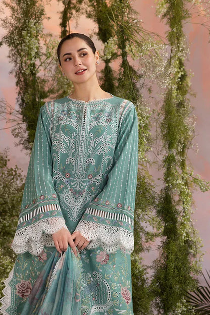 Embroidered Lawn Unstitched 3PC Set | FS7017