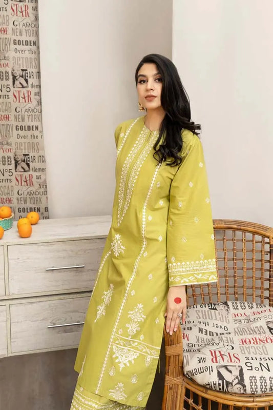 Embroidered Lawn Unstitched 3PC Set | FS7069