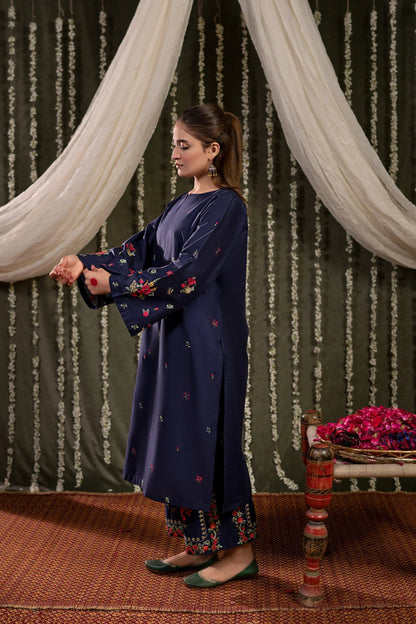 Embroidered Lawn Unstitched 2PC Set | FS7046