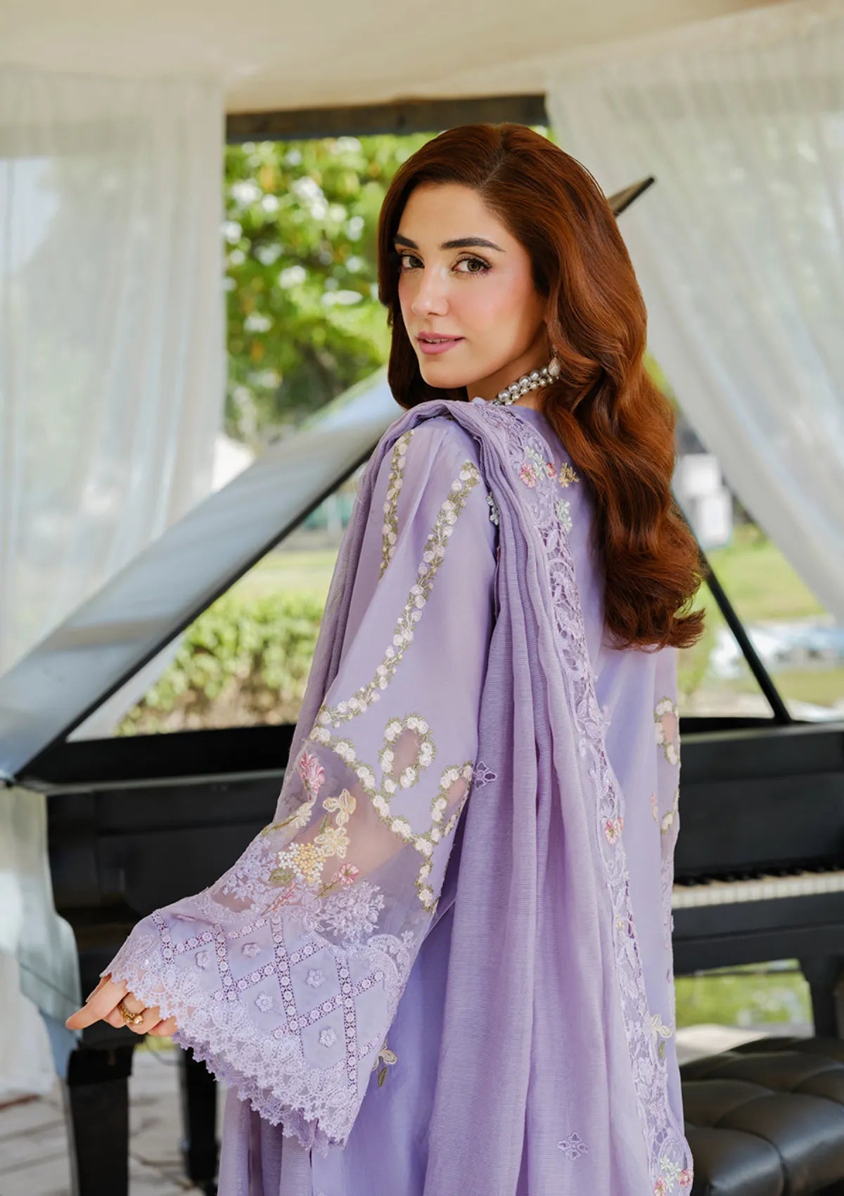 Embroidered Lawn Unstitched 3PC Set | FS7034