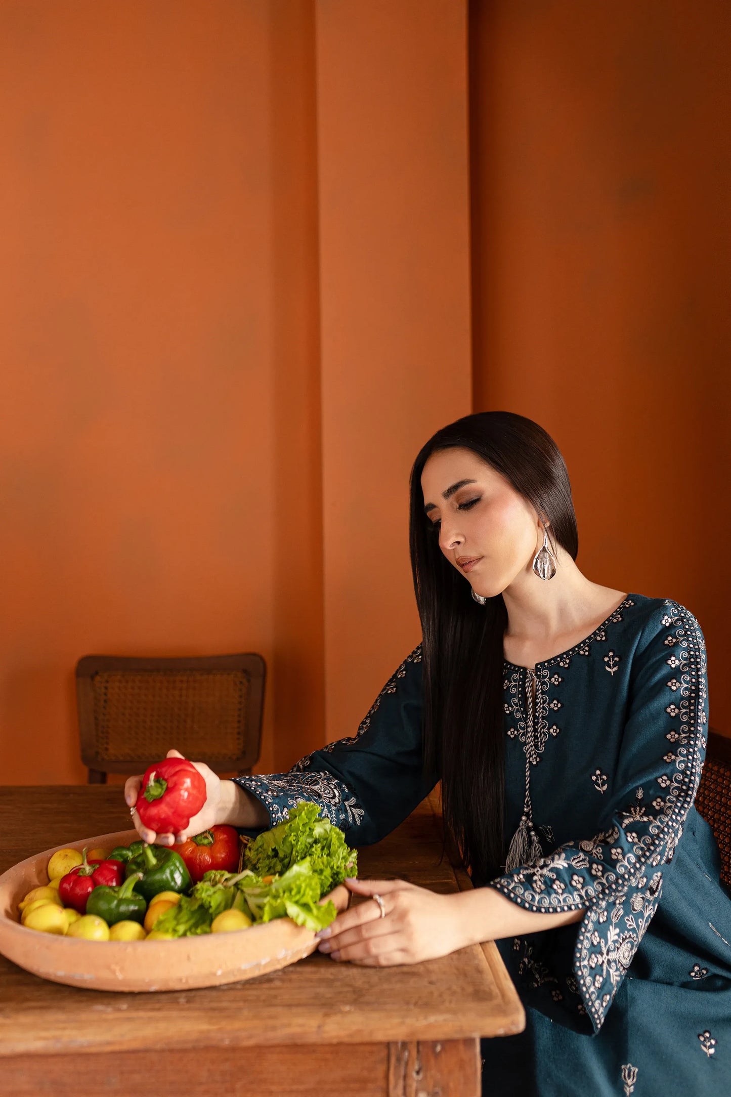 Embroidered Lawn Unstitched 2PC Set | FS7044