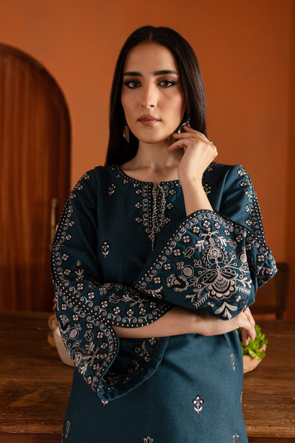 Embroidered Lawn Unstitched 2PC Set | FS7044